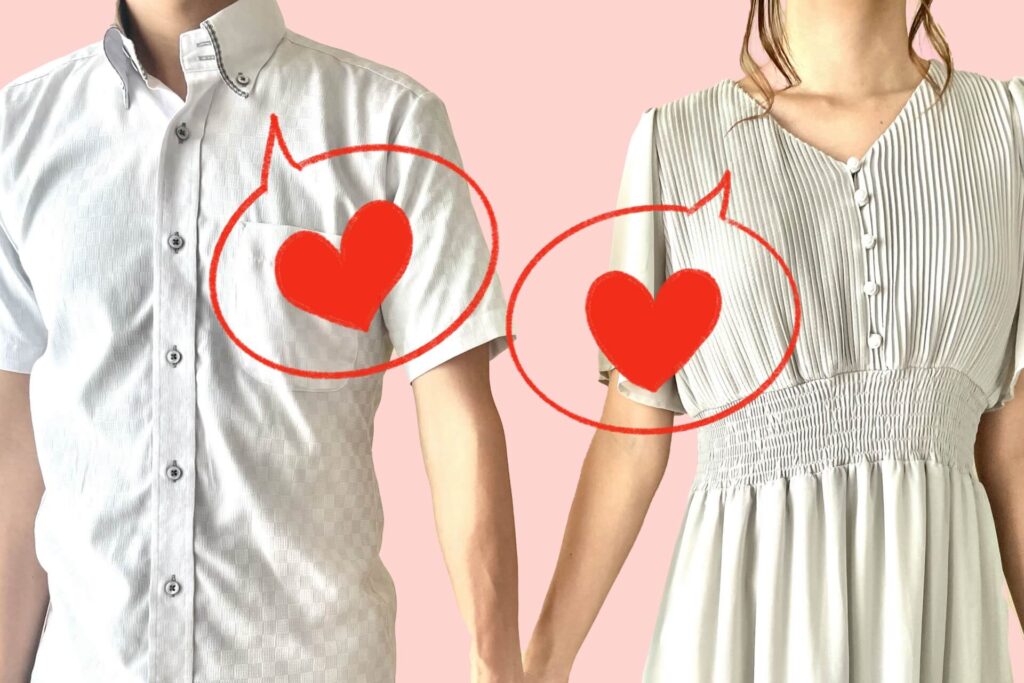 仲良く手を繋ぐ男女 | 縁結びサロン「ゆるり」